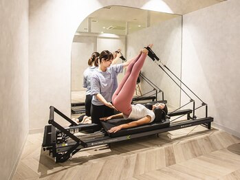 メガロス 神奈川店の写真/好きな時に気軽に通えるマンツーマンマシンピラティス！ぽっこりお腹にいつの間にかスッキリくびれが誕生★