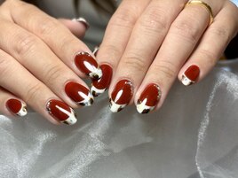 レオパードフレンチネイル★