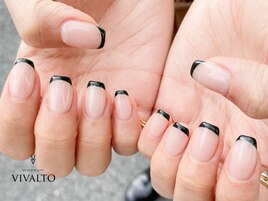 フレンチネイル/秋ネイル