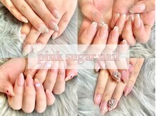 ピンクシュガーネイル(pink sugar nail)