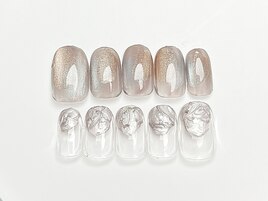 塗りかけ×マグネットニュアンス