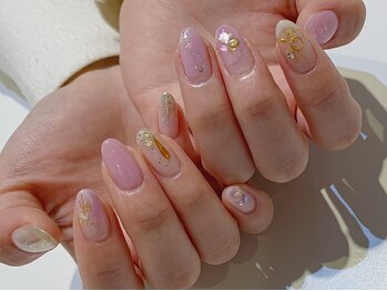 ネイルズ ララ(nails Lala)/パープル。