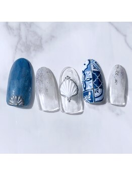 アラ ウィー ナッティー ネイル 北千住店(Aala wi Natty nail)/tile×shell