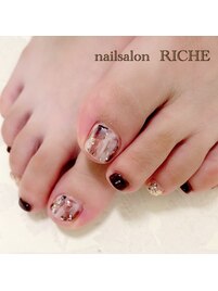 カフェラテネイル