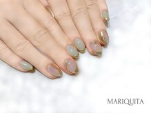 ネイルサロン マリキータ(MARIQUITA)/ミラーニュアンス春ネイル