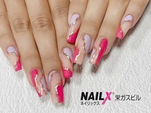 ネイリックス 栄ガスビル(NAILX)/ロングネイル♪