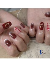 ビートゥーネイル 梅田(B to Nail)/クリスマスネイル