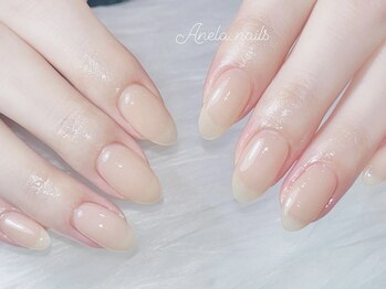 アネラ ネイルズ(Anela_nails)/スキンベージュワンカラー