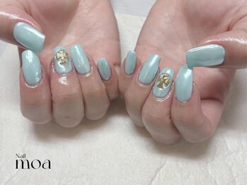 モア(moa)/ブルー　パステル　パール