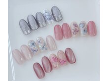 ケヤキ(KEYAKI)/紫陽花ネイル