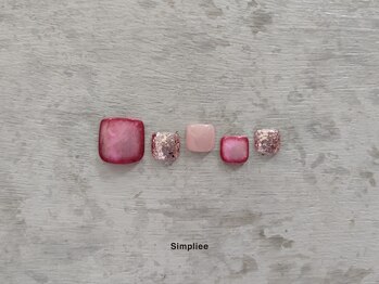 シンプリー ネイルアンドアイラッシュ 祖師谷大蔵店(Simpliee Nail&Eyelash)/【フット】フットネイル