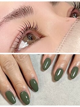 トータルビューティースペース レック 平塚駅前店(REC)の写真/＼家事や仕事でお忙しい方におすすめ◎／ネイルとまつ毛の同時施術で効率的♪駅近サロンなので通いやすい!!