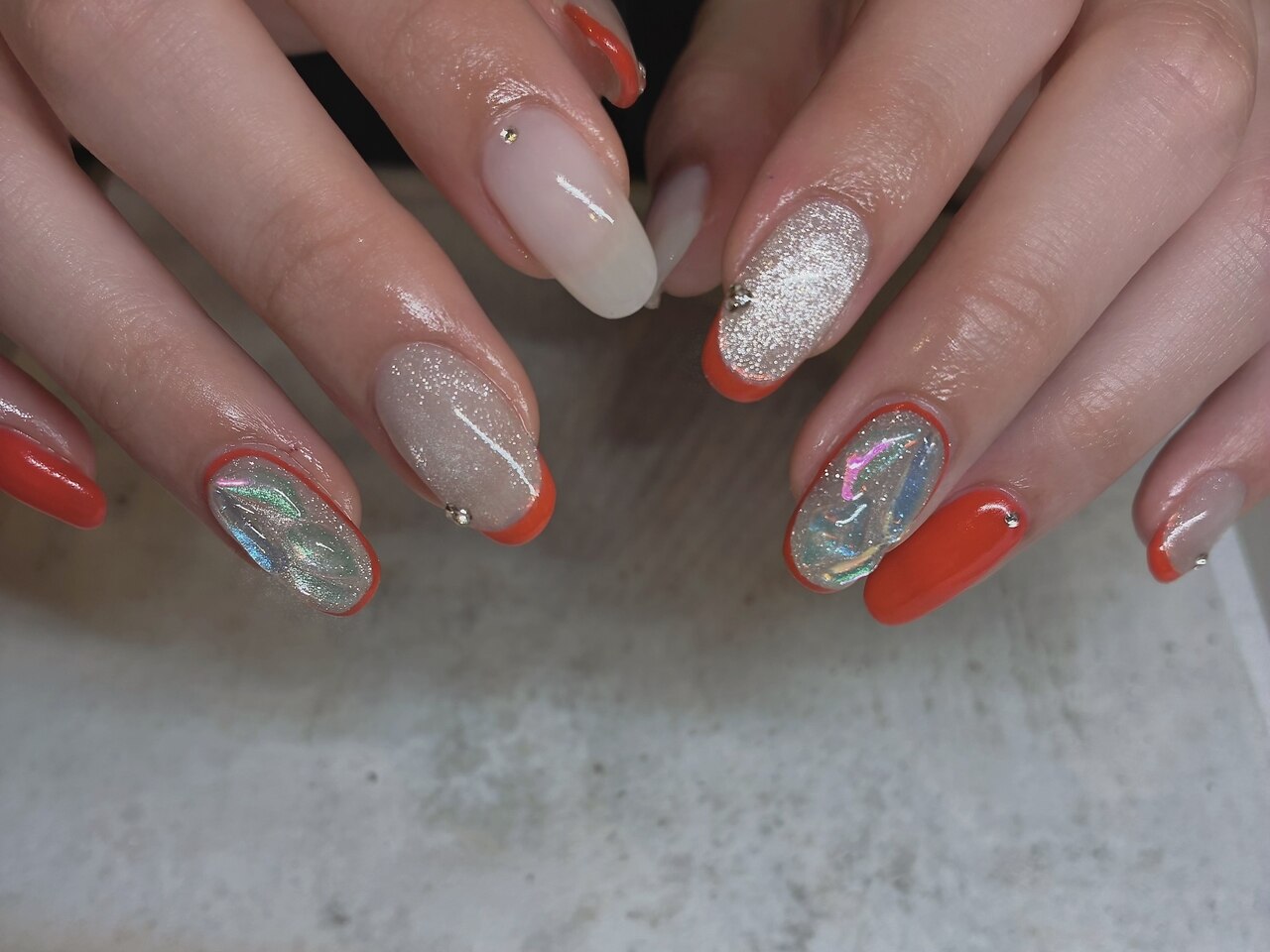 36))フレンチガーリー ネイルチップ シンプルネイル ボルドー クリスマス 73))ボルドー クリスマスネイル フレンチガーリー ネイルチップ