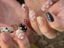 ルカ 原宿(lux)/マルチドットネイル