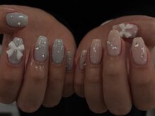 アイネイルズ 大宮店(Ｉ nails)/ドット×リボン
