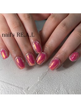 ネイルズリアル 倉敷(nail's RE.A.L)/ニュアンスネイル