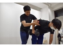 トレーニングスペースアロー 経堂/背中のトレーニング