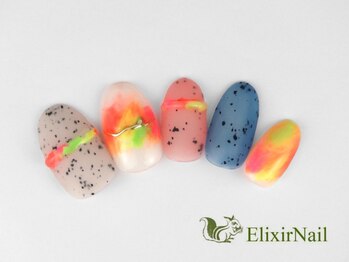 エリクサーネイル 神田(Elixir Nail)/やり放題/クーポン使用