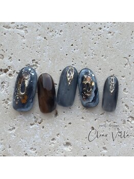 ネイルサロンクリアヴィラ(nail salon clear villa)/Design nuance¥9990