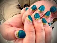 ヌル ネイル 堀江(NURU NAIL HORIE)/ひと癖ニュアンスネイル☆