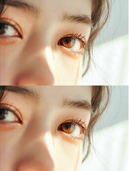 ブリコ(Brico)の写真/自然な目元で、すっぴんでもかわいく