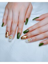 サロン ヴィーヴ(salon Vive)/#長さだし#成人式ネイル