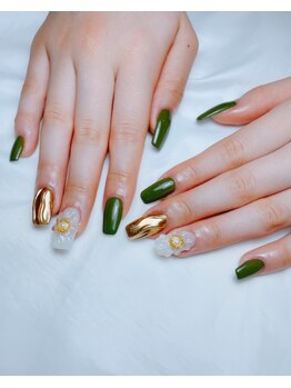 サロン ヴィーヴ(salon Vive)/#長さだし#成人式ネイル