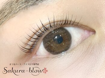サクラブロウ 大阪駅前第2ビル店(Sakura-blow)の写真/《北新地駅直結》まつげパーマ・アイブロウ専門店★スピーディ&高品質で目元ボリュームUP！人気の束感！