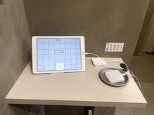 ピョル(byeol)の雰囲気（当店シェアサロンにございますので、タブレットにて受付♪）