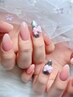 【初回限定ジェルオフ込み】チップ10本長さ出し& 持ち込み写真　2本アート