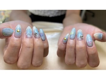 ジェーアンドシー 吉祥寺(J&C)/夏のシェルネイル