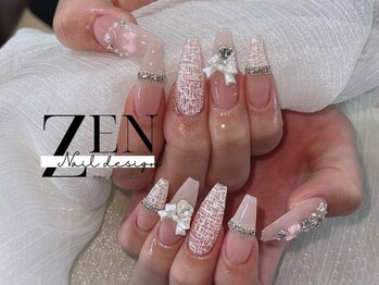 ゼン ネイル デザイン 池袋(ZEN NAIL DESIGN)/* 長 さだしやり放題×つけ放題