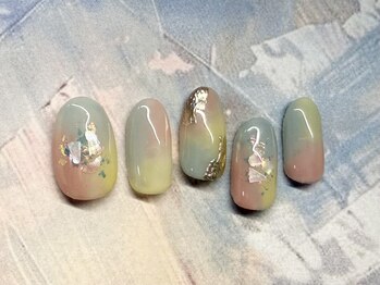 キャンアイドレッシー 三鷹ネイルサロン/ニュアンスネイル【定額B】