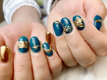 ジュエ(Jouer)の写真/【繊細なアート×美フォルム】10本アートし放題持ち込みデザイン¥12000→¥11000/スカルプ&スーパーロング◎