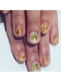 アース ネイルアイラッシュ 前橋店(EARTH Nail&Eyelash)/ニュアンスネイル￥8000