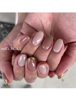 ネイルズリアル(nail's REAL)/シンプルネイル