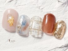 ジェミーネイル エビス(Jemiy nail ebisu)/ニュアンス金箔チェック8525yen