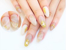 ネイルコレクション ピンク(Nail Collection Pink)/ジェル放題：ニュアンス：大理石
