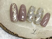 ルーモス 桜川店(Lumos)//ホイルネイル/くすみカラー/