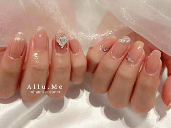 アリューミー 南青山店(Allu.Me)/アシンメトリーネイル♪