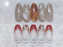 ティーエヌ 本厚木店/秋ネイル☆7000円【7700円税込】