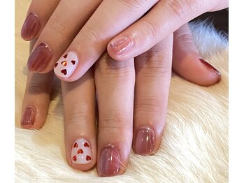 マグネット&ハートネイル