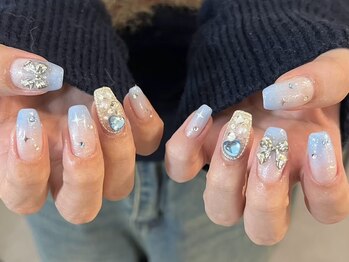 シオネイルサロン 下北沢2号店(sio.nailsalon)/お客様持ち込みdesign -90min