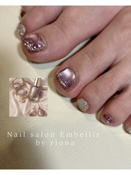 アンベリール(Embellir)/フットネイル定額デザイン