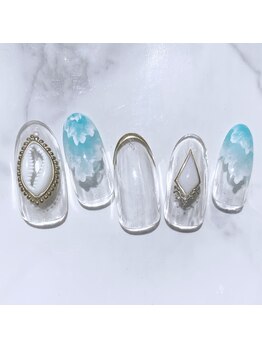 アラ ウィー ナッティー ネイル 北千住店(Aala wi Natty nail)/wave×shell