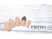 エテル(eterno)/ラメハートネイル