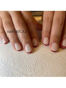 ネイルズリアル 倉敷(nail's RE.A.L)/フレンチネイル