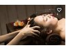 ぐっすり眠るため【たっぷり快眠ヘッド＋贅沢アロマ＋足裏】130分 ¥14200