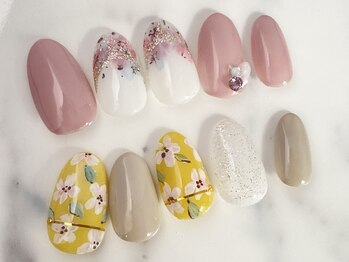 ジョリーネイル(Jolie Nail)/Flower art♪