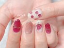 いちご&さくらんぼネイル